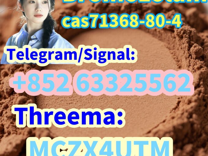 Bromazolam cas 71368–80–4 strong effect low price